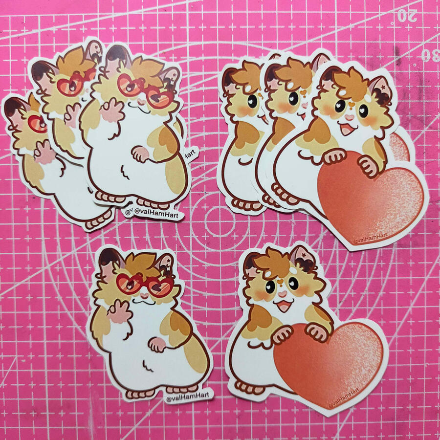 Hammy Stickers