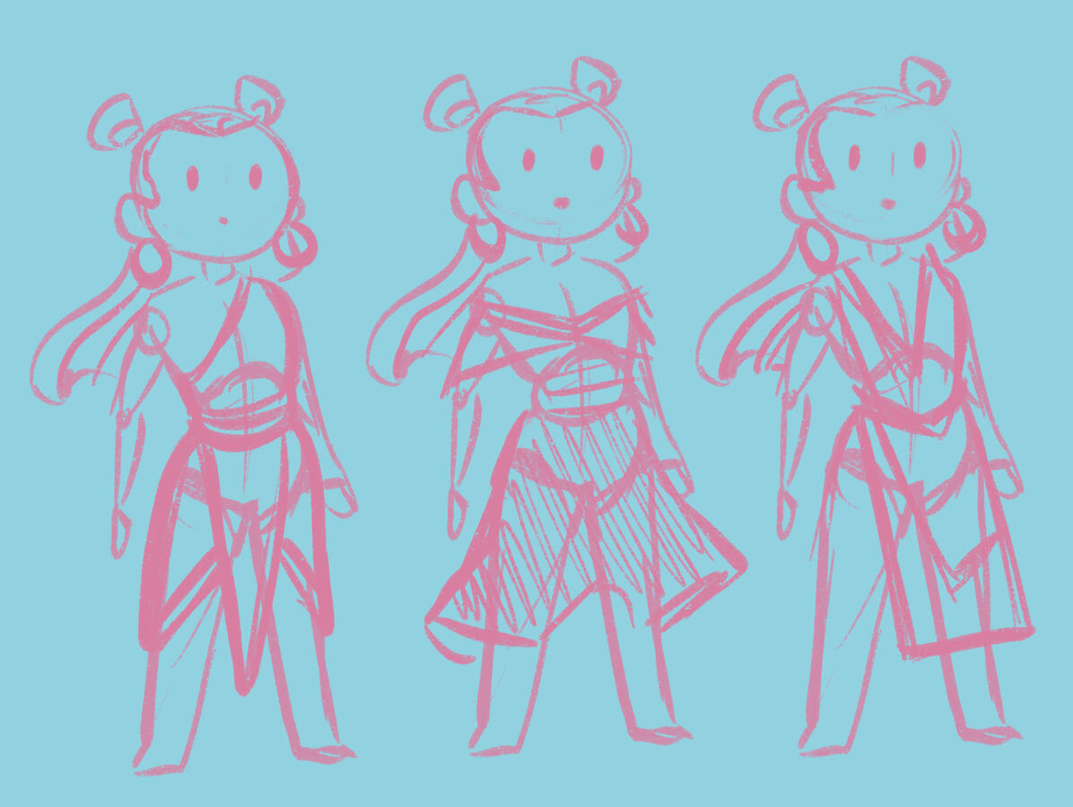 Maia Concept Sketches
